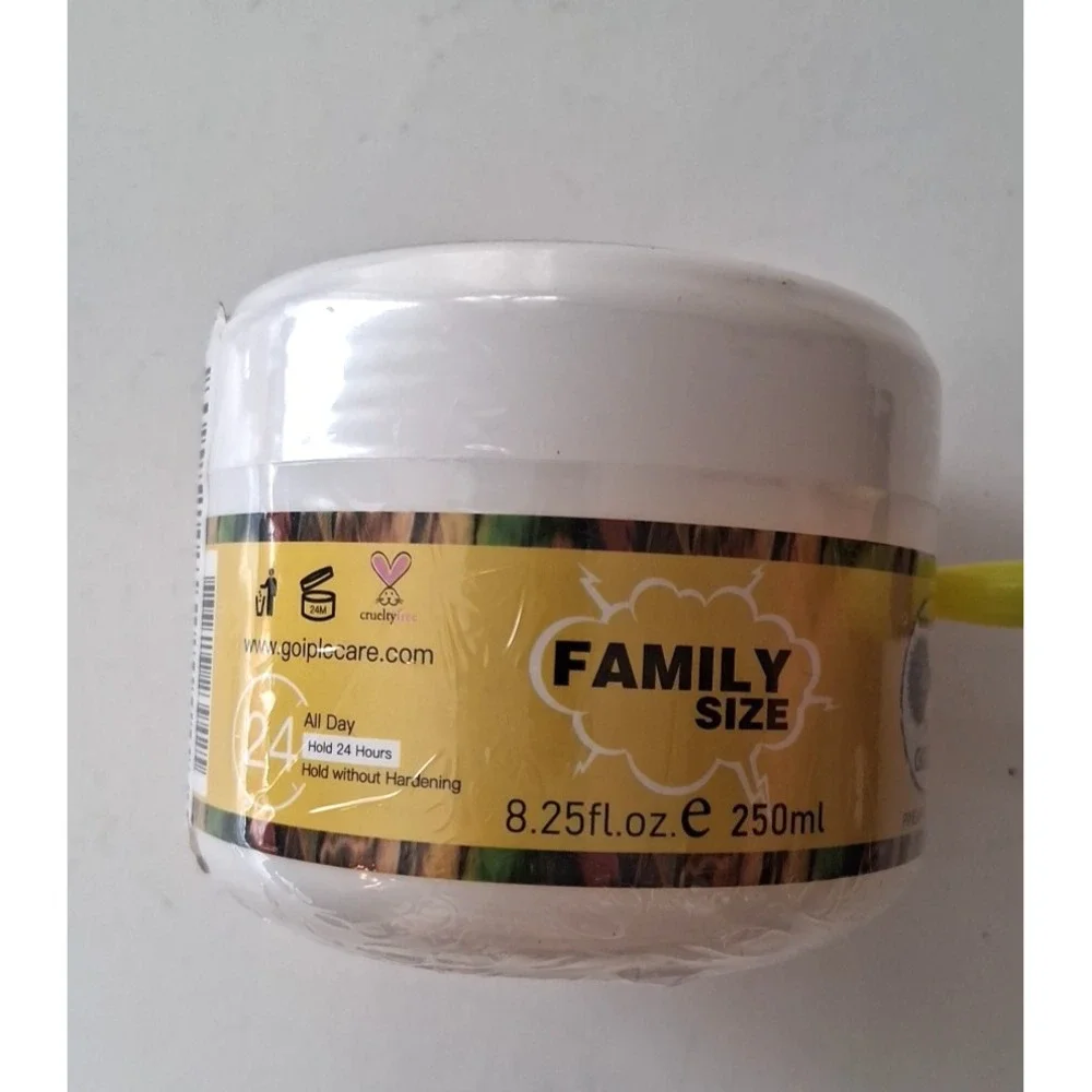 Goiple Edge Control Hair Gel 24 Hours Strong Hold 8.25 fl oz Family Size sealed